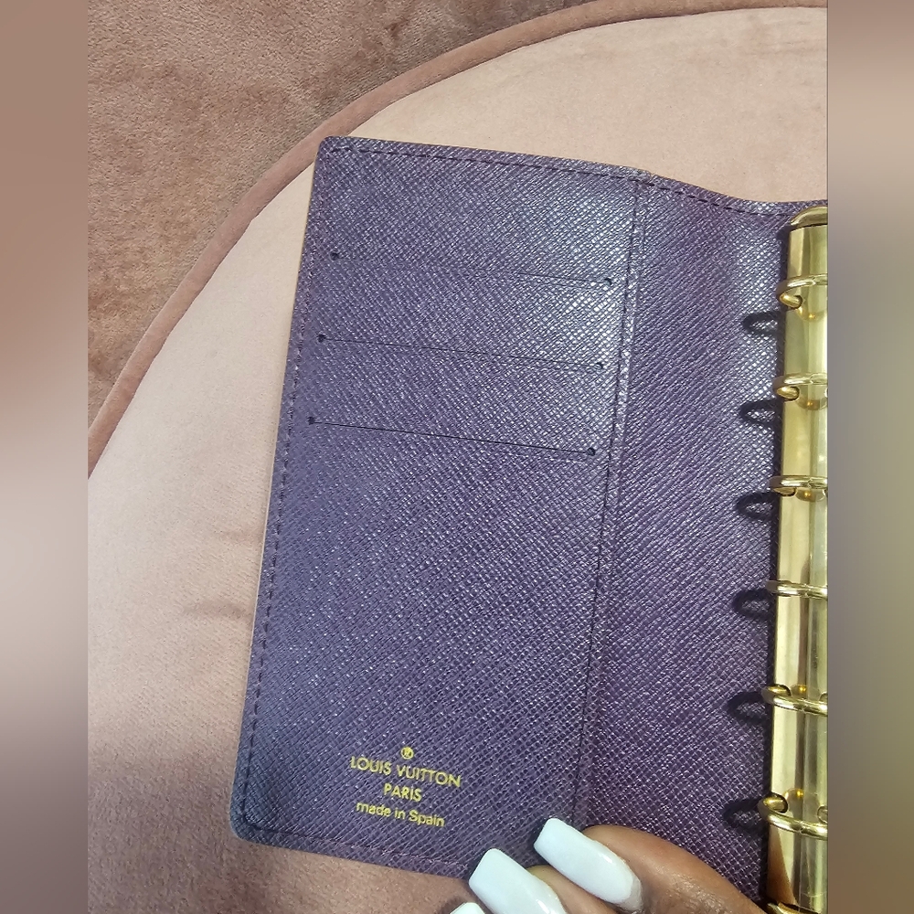 LOUIS VUITTON YELLOW EPI AGENDA - Picture 7 of 10